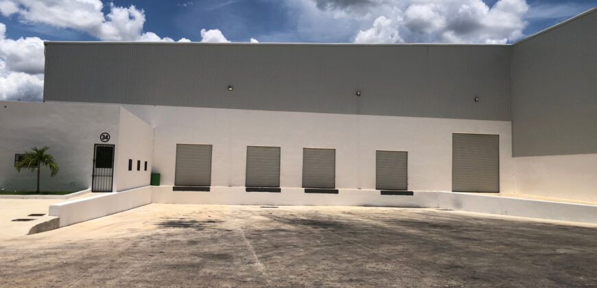 Bodega Panamericana 34 de 2,540 m² – Altura de 12 m
