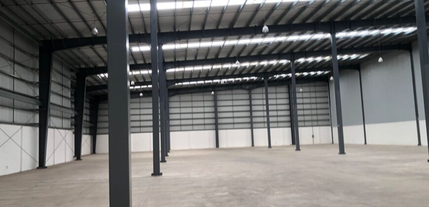 Bodega Panamericana 34 de 2,540 m² – Altura de 12 m